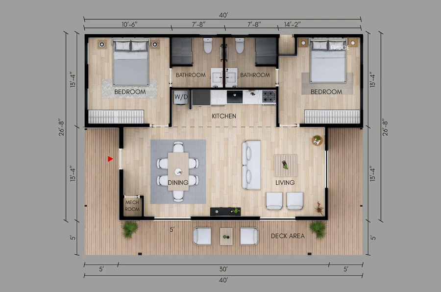 Navajo 933 floor plan