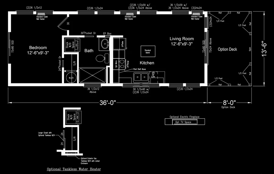 The Vertex+ floor plan