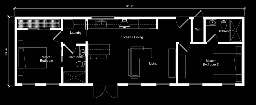 The Zenith+ floor plan